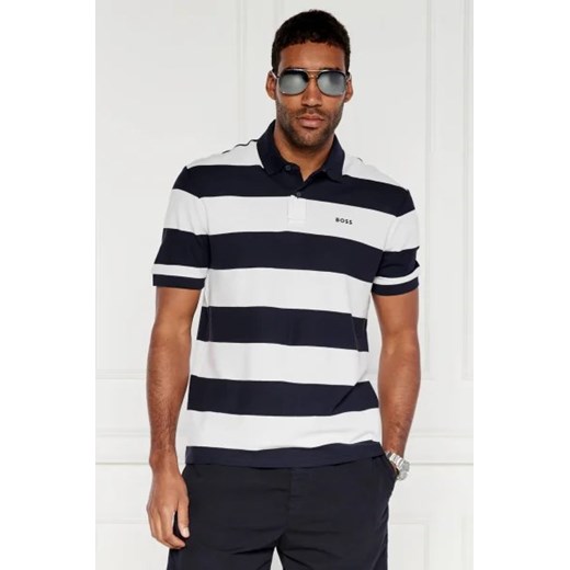 BOSS ORANGE Polo PalesStripe | Regular Fit M Gomez Fashion Store
