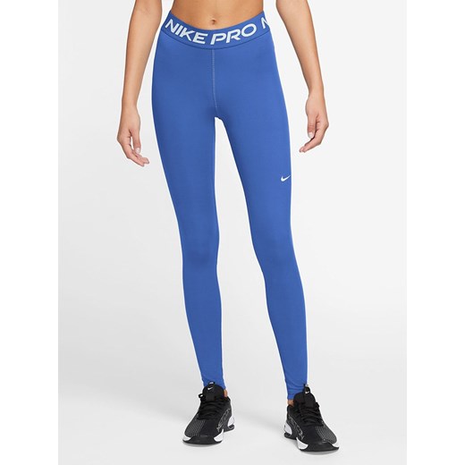 Nike Legginsy sportowe w kolorze niebieskim ze sklepu Limango Polska w kategorii Spodnie damskie - zdjęcie 172253408