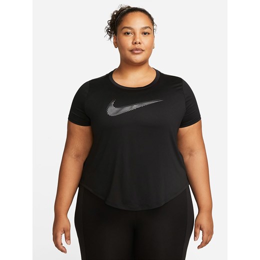 Nike Koszulka w kolorze czarnym do biegania ze sklepu Limango Polska w kategorii Bluzki damskie - zdjęcie 172253419