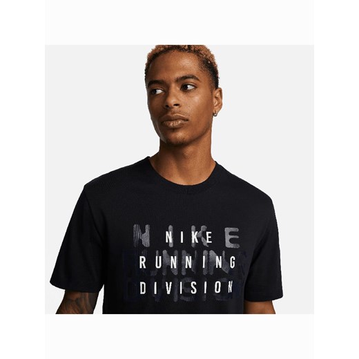 Nike Koszulka w kolorze czarnym do biegania Nike S wyprzedaż Limango Polska