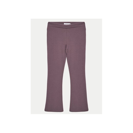 NAME IT Spodnie materiałowe 13177337 Fioletowy Bootcut Fit ze sklepu MODIVO w kategorii Spodnie dziewczęce - zdjęcie 172254618