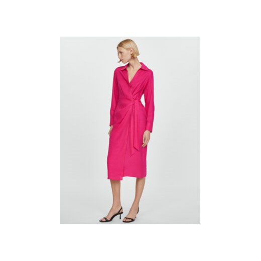 Mango Sukienka codzienna Carola 67017130 Różowy Regular Fit ze sklepu MODIVO w kategorii Sukienki - zdjęcie 172254639