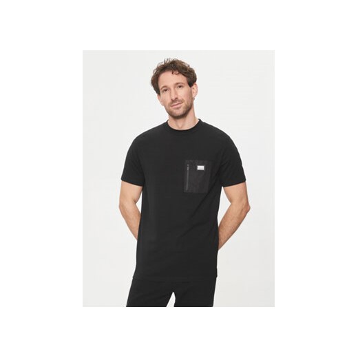 KARL LAGERFELD T-Shirt 755085 542221 Czarny Regular Fit ze sklepu MODIVO w kategorii T-shirty męskie - zdjęcie 172254959
