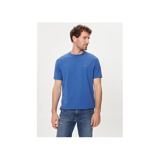KARL LAGERFELD T-Shirt 755890 542221 Niebieski Regular Fit ze sklepu MODIVO w kategorii T-shirty męskie - zdjęcie 172255117