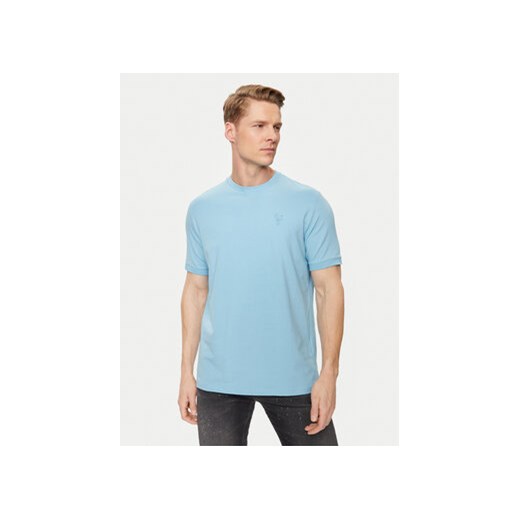 KARL LAGERFELD T-Shirt 755055 542221 Niebieski Regular Fit ze sklepu MODIVO w kategorii T-shirty męskie - zdjęcie 172255126