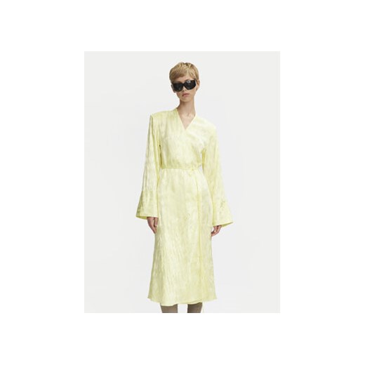 Gestuz Sukienka letnia Dray 10908878 Żółty Relaxed Fit ze sklepu MODIVO w kategorii Sukienki - zdjęcie 172255149