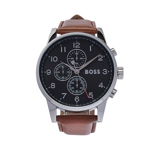 Zegarek Boss Navigator 1513812 Brązowy ze sklepu eobuwie.pl w kategorii Zegarki - zdjęcie 172255965
