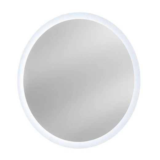 Okrągłe wiszące lustro łazienkowe Monako 2S 80 cm ze sklepu Edinos.pl w kategorii Lustra - zdjęcie 172256545