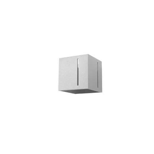 Szary kwadratowy kinkiet LED - EX525-Pixan Lumes One Size okazyjna cena Edinos.pl