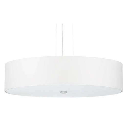 Biały minimalistyczny okrągły żyrandol - EX699-Skalo Lumes One Size Edinos.pl