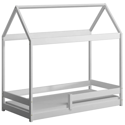 Białe dziecięce łóżko w kształcie domku - Kiders 180x80 cm ze sklepu Edinos.pl w kategorii Łóżka dziecięce - zdjęcie 172257239