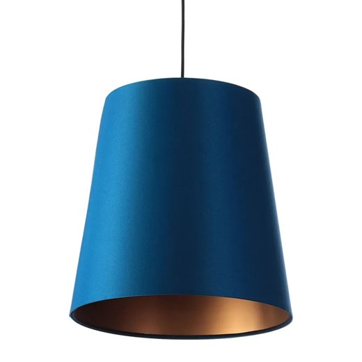 Granatowo-miedziana lampa wisząca glamour - S402-Arva Lumes One Size Edinos.pl