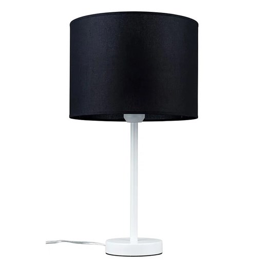 Czarno-biała minimalistyczna lampa stołowa - A16-Apia Lumes One Size Edinos.pl