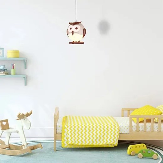 Wisząca lampa dziecięca w kształcie sowy - N45-Pokito Lumes One Size okazja Edinos.pl