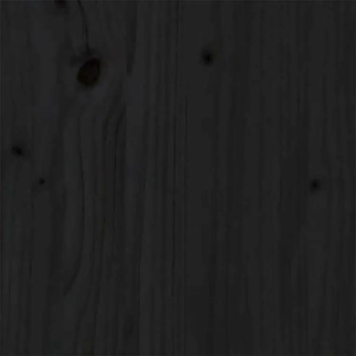Podwójne drewniane czarne łóżko 160x200 - Kaori 6X Elior One Size promocyjna cena Edinos.pl