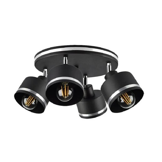 Nowoczesna lampa sufitowa z czterema reflektorami - V126-Torini ze sklepu Edinos.pl w kategorii Lampy sufitowe - zdjęcie 172257957