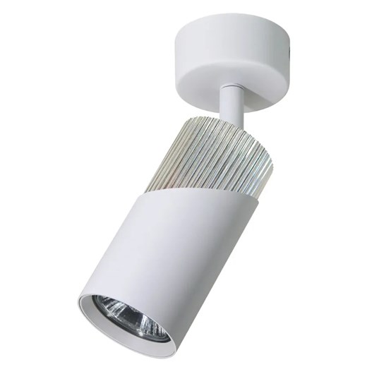 Biały industrialny reflektor led - K420-Conway ze sklepu Edinos.pl w kategorii Lampy sufitowe - zdjęcie 172257999
