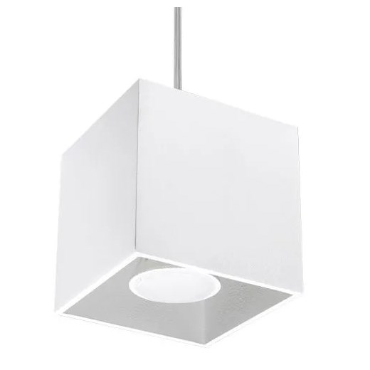 Minimalistyczna lampa wisząca kostka G0-T78 ze sklepu Edinos.pl w kategorii Lampy wiszące - zdjęcie 172258428