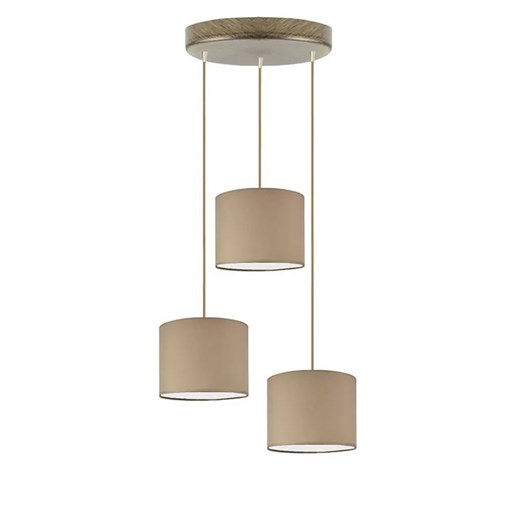Lampa wisząca z regulacją wysokości na złotym stelażu - R6-M32 ze sklepu Edinos.pl w kategorii Lampy wiszące - zdjęcie 172258457