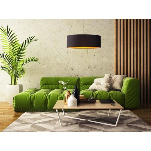 Żyrandol nad stół z dużym abażurem 60 cm - EX848-Hajfo - wybór kolorów Lumes One Size Edinos.pl