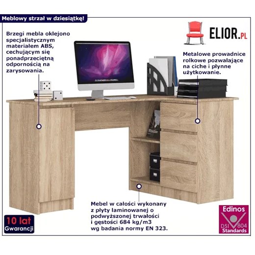 Biurko/sekretarzyk Elior