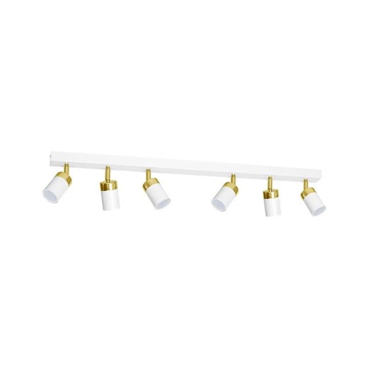 Biała podłużna lampa sufitowa - K471 G8-A21 ze sklepu Edinos.pl w kategorii Lampy sufitowe - zdjęcie 172258886