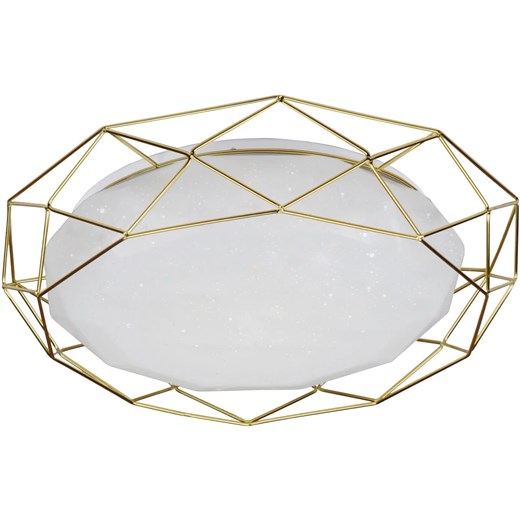 Złoty plafon nowoczesny - K070-Lyra Lumes One Size Edinos.pl