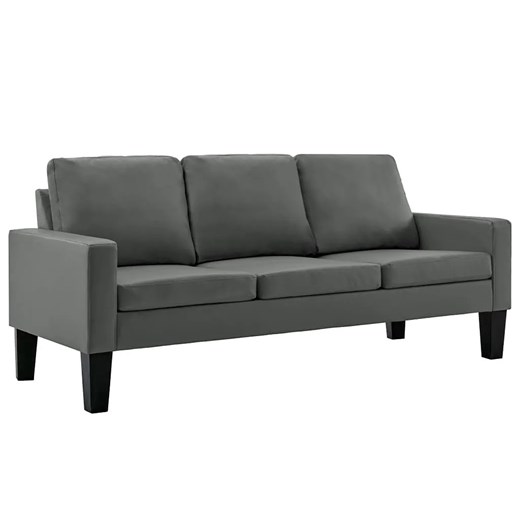 Szara nowoczesna sofa - Clorins 3X Elior One Size Edinos.pl