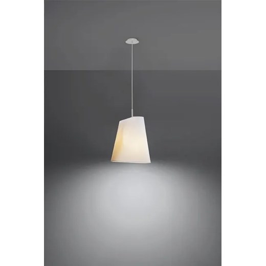Biały minimalistyczny pojedynczy żyrandol - EX704-Blux Lumes One Size Edinos.pl