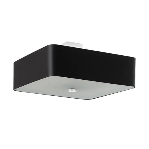Czarny kwadratowy plafon LED - EX667-Lokki ze sklepu Edinos.pl w kategorii Lampy sufitowe - zdjęcie 172259565