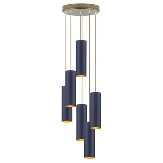 Lampa LED z 6 regulowanymi zwisami - EX346-Monakes - kolory do wyboru Lumes One Size Edinos.pl