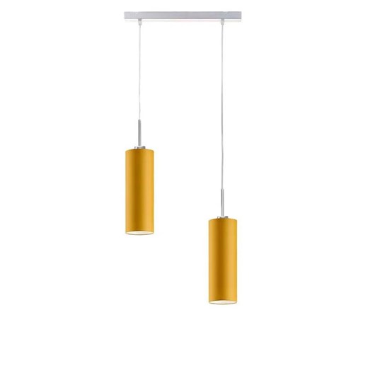 Podwójna lampa wisząca ze stalowym stelażem 18 kolorów B9-G84 ze sklepu Edinos.pl w kategorii Lampy wiszące - zdjęcie 172259927