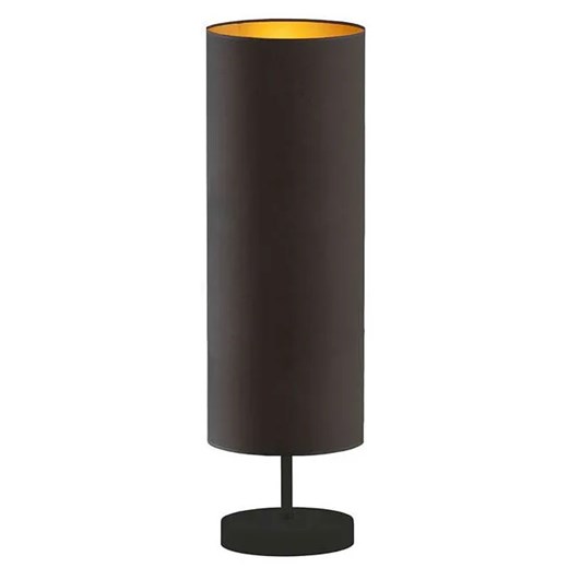 Lampka nocna na szafkę na czarnym stelażu - D3-L75 ze sklepu Edinos.pl w kategorii Lampy stołowe - zdjęcie 172260128