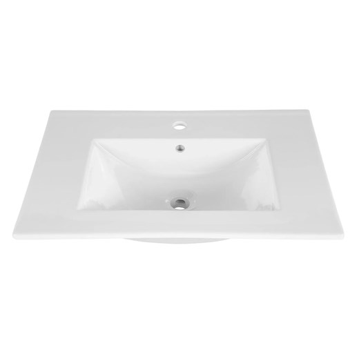 Ceramiczna umywalka meblowa 60 cm C1-L27 ze sklepu Edinos.pl w kategorii Łazienka - zdjęcie 172260329