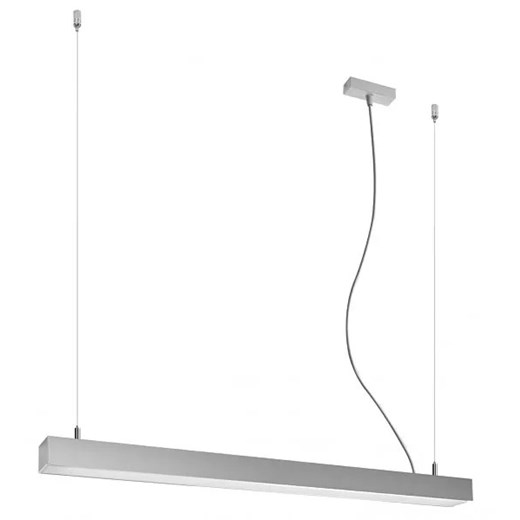 Srebrna lampa wisząca LED liniowa 4000 K - EX618-Pini Lumes One Size Edinos.pl