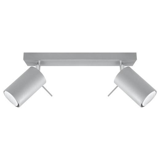 Minimalistyczny plafon LED E782-Rins - szary Lumes One Size Edinos.pl