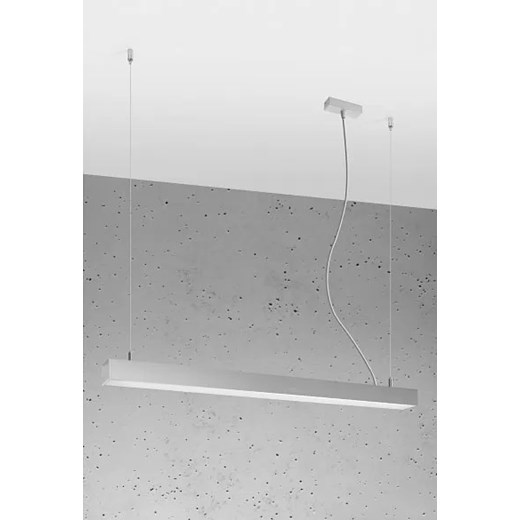 Srebrna lampa wisząca LED liniowa 4000 K - EX620-Pini Lumes One Size Edinos.pl