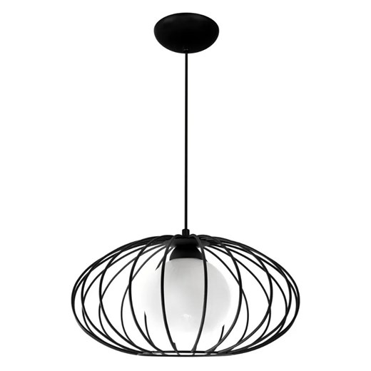 Czarna loftowa lampa wisząca - K439-Polot Lumes One Size Edinos.pl