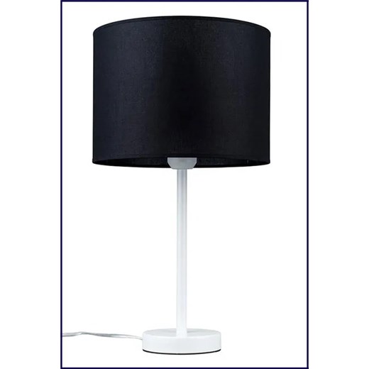 Czarno-biała minimalistyczna lampa stołowa - A16-Apia Lumes One Size Edinos.pl