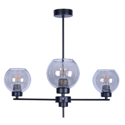 Industrialna lampa wisząca ze szklanymi kloszami - S817-Bisa Lumes One Size Edinos.pl