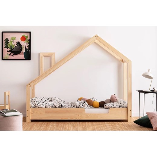 Drewniane łóżko dziecięce domek Lumo 4X - 23 rozmiary Elior One Size Edinos.pl