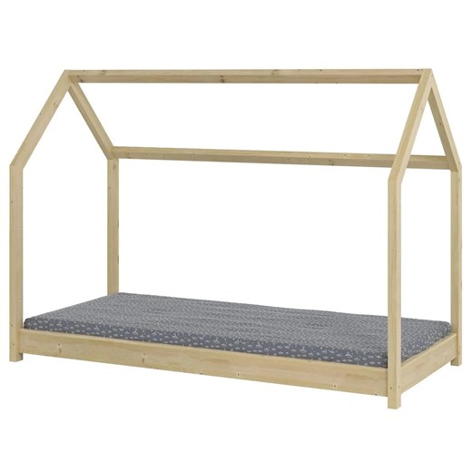 Łóżeczko domek Olaf 80x160 - sosna Elior One Size wyprzedaż Edinos.pl