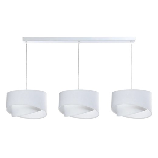 Biała skandynawska lampa wisząca nad stół - S511-Kaola Lumes One Size Edinos.pl