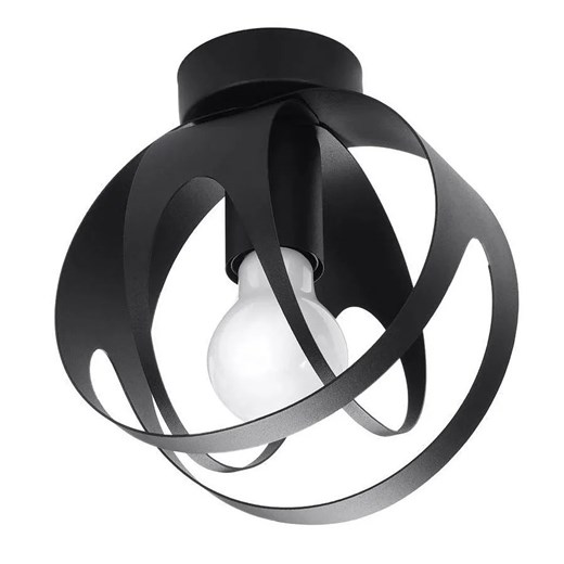 Industrialna czarna lampa sufitowa Z6-E40 ze sklepu Edinos.pl w kategorii Lampy sufitowe - zdjęcie 172263379