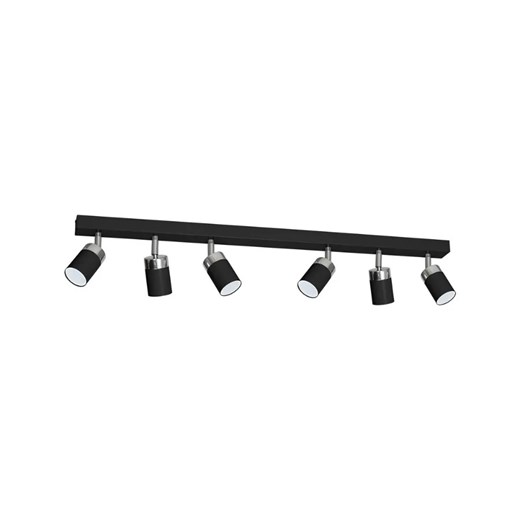 Podłużna czarna lampa sufitowa - K471 M1-A28 ze sklepu Edinos.pl w kategorii Lampy sufitowe - zdjęcie 172263707