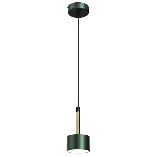 Zielono-złota wisząca lampa nad stół - N019-Circile Lumes One Size Edinos.pl