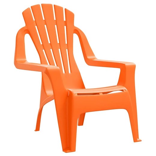 Pomarańczowy zestaw dwóch krzeseł ogrodowych dla dzieci - Laromi Elior One Size Edinos.pl wyprzedaż