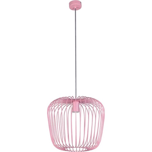 Jasnoróżowa druciana lampa wisząca dziecięca - 3X S547 L8-T40 ze sklepu Edinos.pl w kategorii Lampy wiszące - zdjęcie 172264679