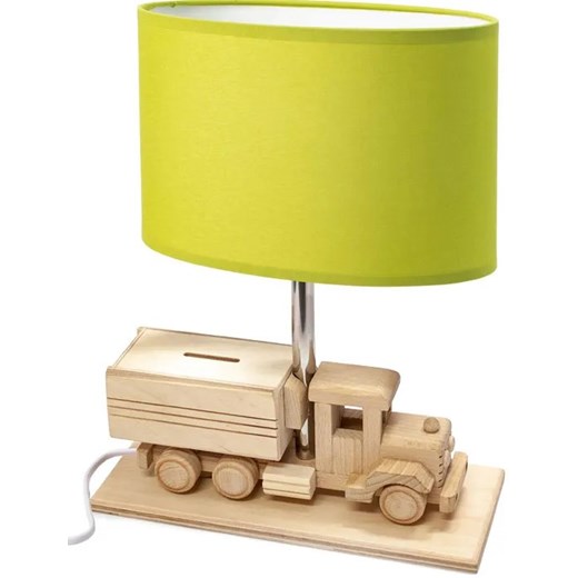 Zielona lampka dla dzieci ze skarbonką - S190-Edvin ze sklepu Edinos.pl w kategorii Lampy dziecięce - zdjęcie 172266008