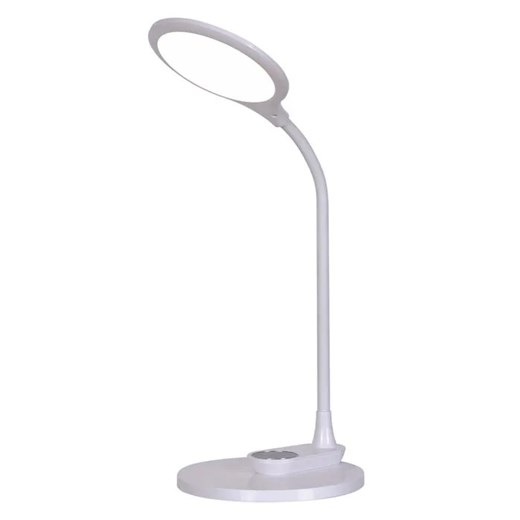 Biała lampka biurowa dotykowa kinkiet LED - S268-Power ze sklepu Edinos.pl w kategorii Lampy stołowe - zdjęcie 172266017